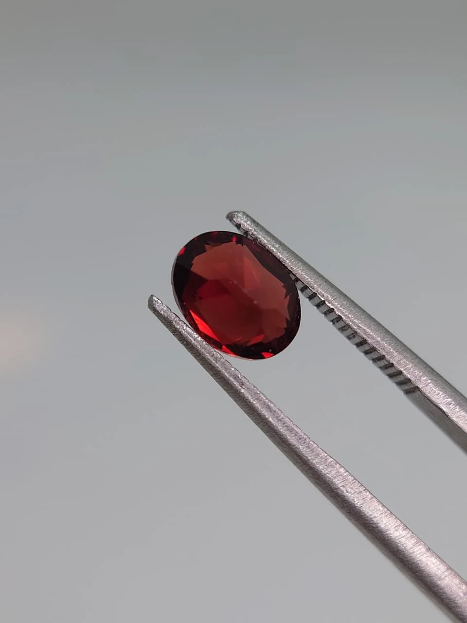 1.5ct Natural Red Malaya Garnet from Tanzania — view 5